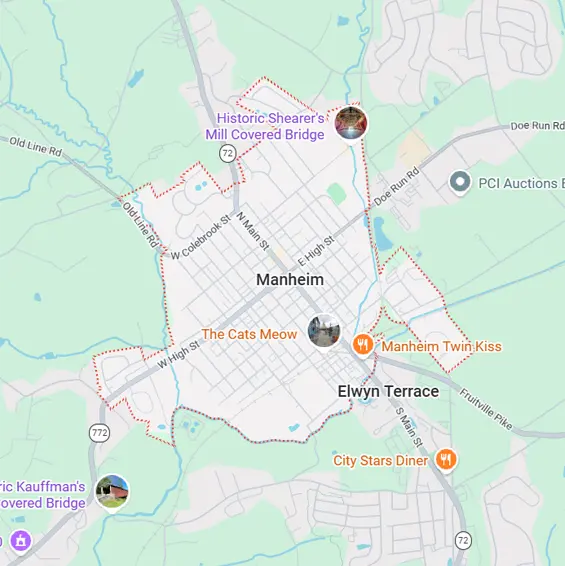 manheim-pa-service-areas